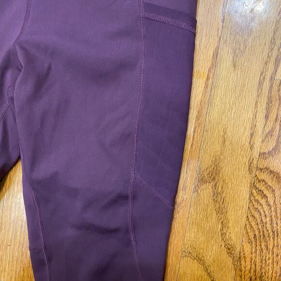 Reebok Athletic Leggings Purple‎ Medium - Picture 5 of 6